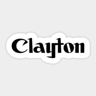 Clayton Cam Sticker